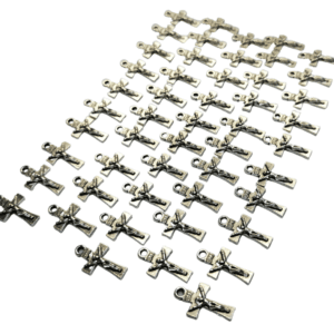 Mini Cruces de 12mm – Plata