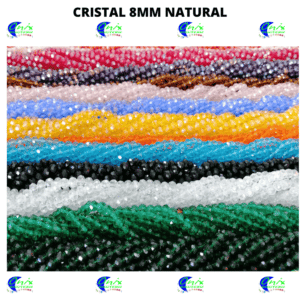 Cristal dona 8mm natural